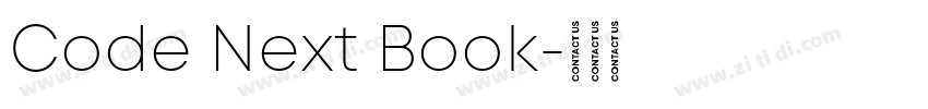 Code Next Book字体转换